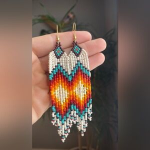 Seed Bead Earrings